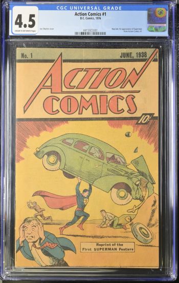 Image of Action Comics #1 CGC 4.5