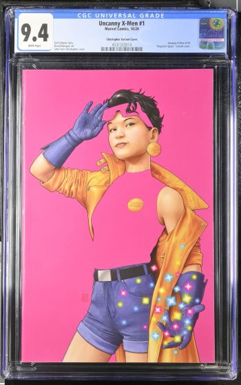 Image of Uncanny X-Men #1 Christopher Variant Cover CGC 9.4