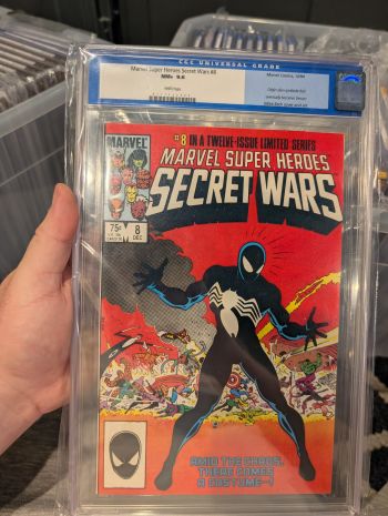 Image of Marvel Super Heroes Secret Wars #8 CGC 9.6