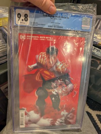 Image of Dark Nights: Death Metal #4 CGC 9.8 Garner Variant