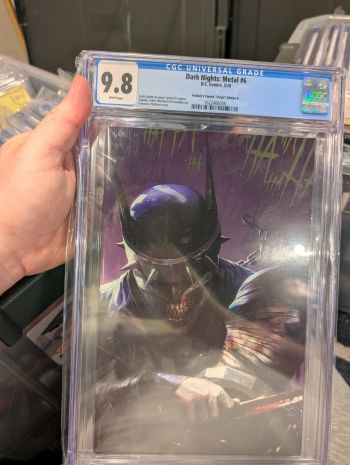Image of Dark Nights: Metal #6 CGC 9.8 Virgin Edition B