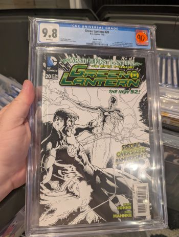 Image of Green Lantern #20 CGC 9.8