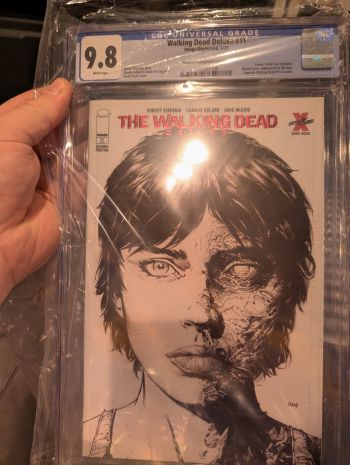 Image of Walking Dead Deluxe #11 CGC 9.8 Red Foil Edition