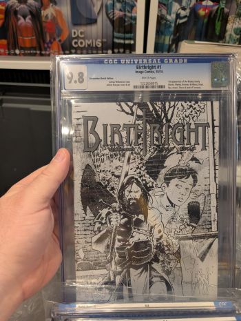 Image of Birthright #1 Convention Sketch Edition CGC 9.8