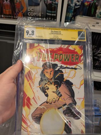 Image of Fire Power #1 CGC 9.8 Signed by Robert Kirkman