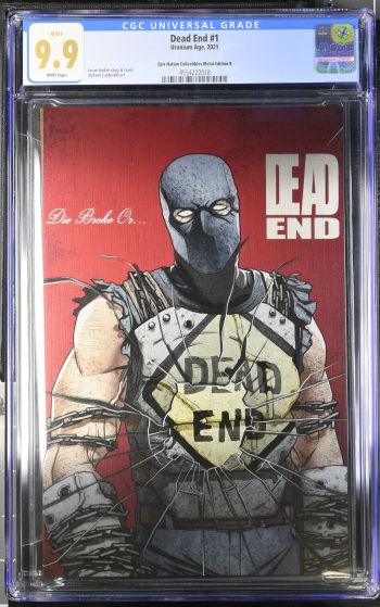 Image of Dead End #1 CGC 9.9 Metal Edition B