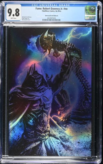 Image of Fame: Robert Downey Jr. #nn Ultraraw26 Foil Edition B CGC 9.8