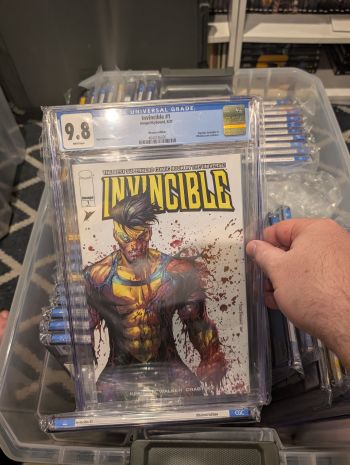 Image of Invincible #1 Whatnot Edition CGC 9.8