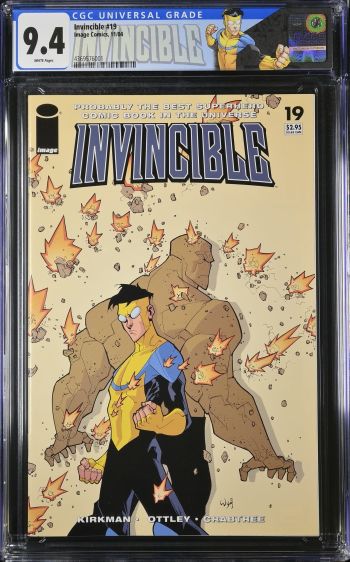 Image of Invincible #19 CGC 9.4