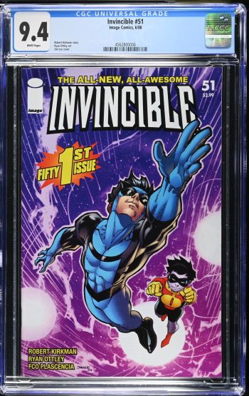 Image of Invincible #51 CGC 9.4