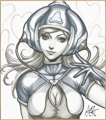Image of Pepper Sketch Signed by Artgerm