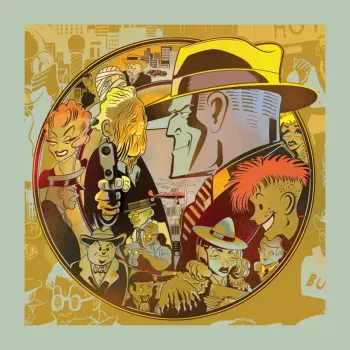 Image of Dick Tracy 1942 Collection Cover Homage to Chester Gould