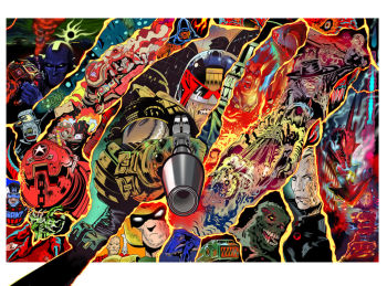 Image of 2000AD Binder Cover Art