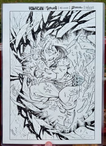 Image of 11x17 Cover Shredder Issue #2 Cover A - Inks Mateus Santoluoco Colors Marco Lesko