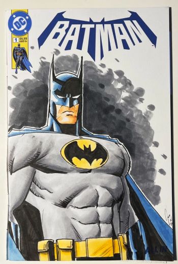 Image of Batman #1 Custom Sketch Cover