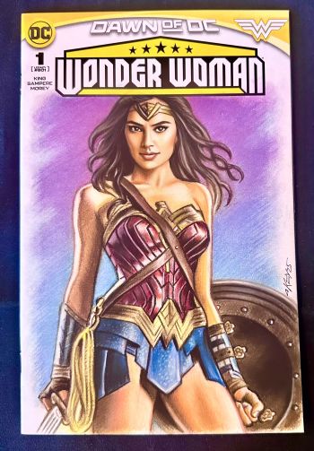 Image of Wonder Woman #1 Dawn of DC Custom Sketch Cover