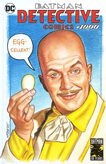 Image of Detective Comics #1000 "Egghead" Sketch Cover