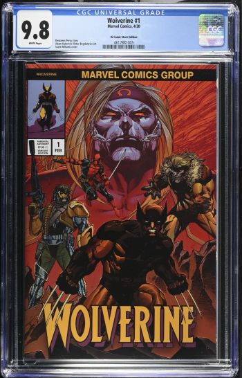 Image of Wolverine #1 IG Comic Store Edition CGC 9.8
