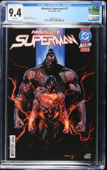 Image of Absolute Superman #12 CGC 9.4