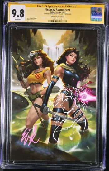 Image of Uncanny Avengers #3 | Ejikure "Virgin" Edition | CGC 9.8 | Signature Series