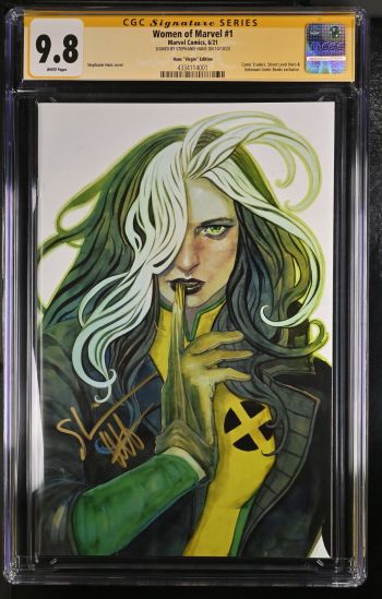 Image of Women of Marvel #1 | Hans "Virgin" Edition | CGC 9.8 | Signature Series
