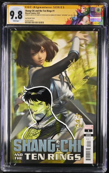 Image of Shang-Chi and the Ten Rings #1 | Lau Variant Cover | CGC 9.8 | Signature Series