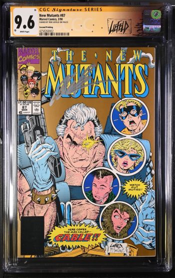 Image of New Mutants #87 | Second Printing | CGC 9.6 | Signature Series
