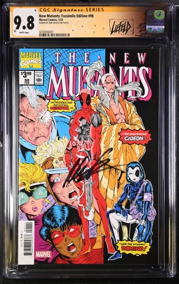 Image of New Mutants: Facsimile Edition #98 | CGC 9.8 | Signature Series