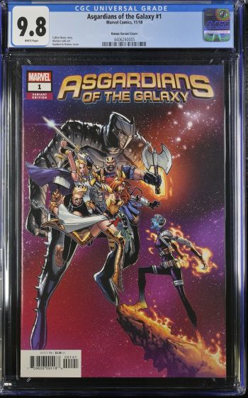 Image of Asgardians of the Galaxy #1 | Ramos Variant Cover | CGC 9.8 | Universal