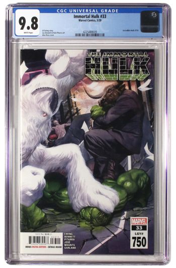 Image of Immortal Hulk #33 | CGC 9.8 | Universal