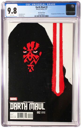 Image of Darth Maul #2 | Aja Variant Cover | CGC 9.8 | Universal