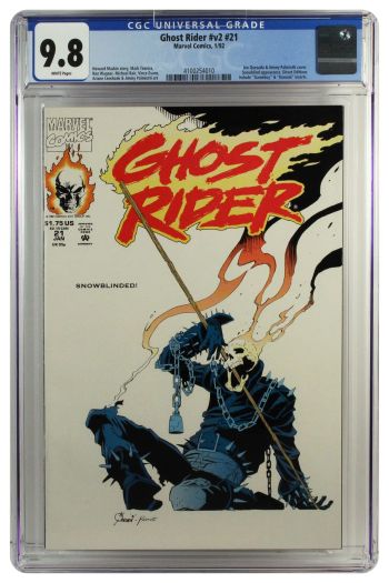 Image of Ghost Rider #v2 #21 | CGC 9.8 | Universal