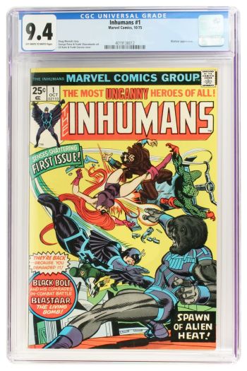 Image of Inhumans #1 | CGC 9.4 | Universal
