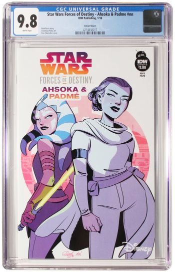 Image of Star Wars Forces of Destiny - Ahsoka & Padme #nn | Variant Cover | CGC 9.8 | Universal