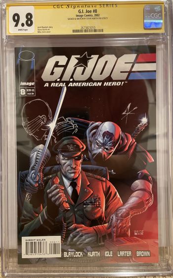 Image of G.I. Joe #8 | CGC 9.8 | Signature Series