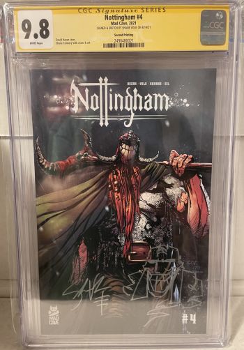 Image of Nottingham #4 | Second Printing | CGC 9.8 | Signature Series
