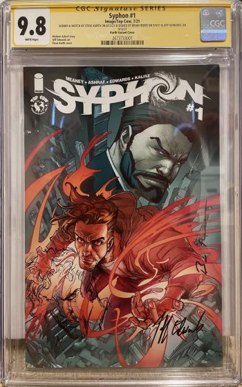 Image of Syphon #1 | Kurth Variant Cover | CGC 9.8 | Signature Series