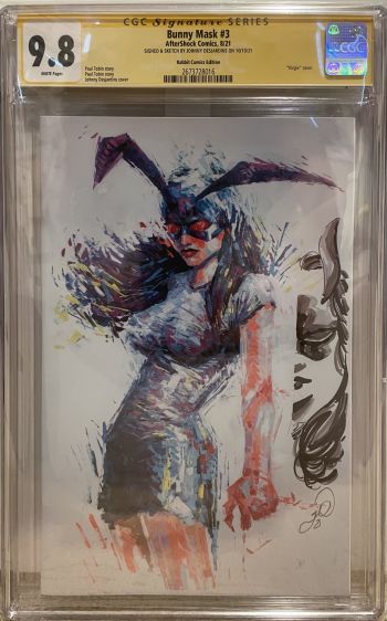 Image of Bunny Mask #3 | Rabbit Comics Edition | CGC 9.8 | Signature Series