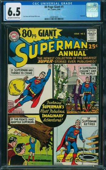 Image of EIGHTY PAGE GIANT #1  CGC 6.5
