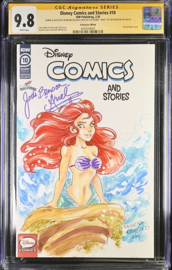 Image of Disney Comics and Stories #10 | GalaxyCon Edition | CGC 9.8 | Signature Series