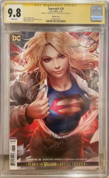 Image of Supergirl #36 | Variant Cover | CGC 9.8 | Signature Series
