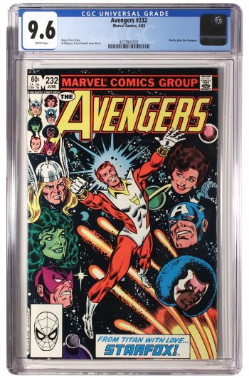 Image of Avengers #232 | CGC 9.6 | Universal