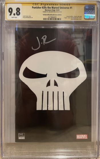 Image of Punisher Kills the Marvel Universe #1 | Turkish Edition/Paralel Evren Edition | CGC 9.8 | Signature Series