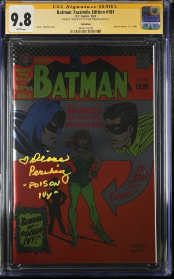 Image of Batman: Facsimile Edition #181 | Foil Edition | CGC 9.8 | Signature Series