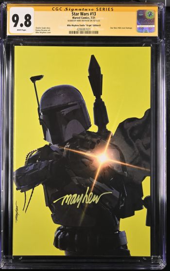Image of Star Wars #13 CGC 9.8 Signed by Mike Mayhew