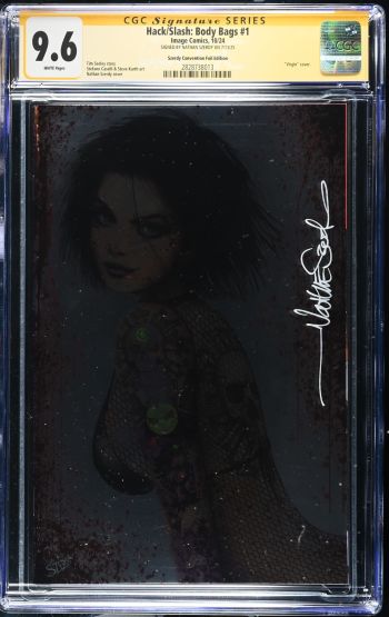 Image of Hack/Slash: Body Bags #1 CGC 9.6 Signed by Nathan Szerdy