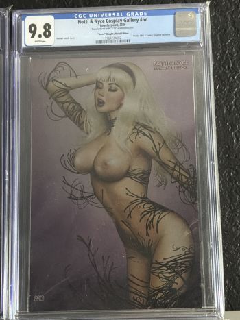 Image of Notti & Nyce Cosplay Gallery #nn CGC 9.8 Gwen Naughty Metal Edition