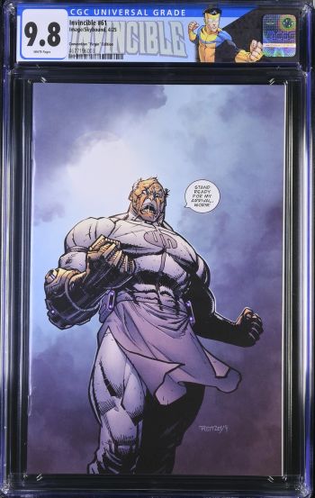 Image of Invincible #61 CGC 9.8 Convention Virgin Edition