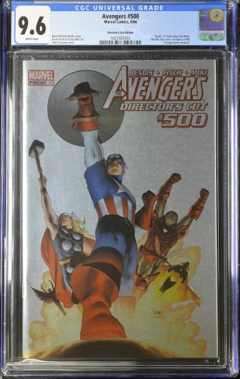 Image of Avengers #500 | Director's Cut Edition | CGC 9.6 | Universal