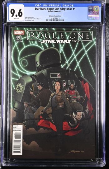 Image of Star Wars: Rogue One Adaptation #1 | Quinones Variant Cover | CGC 9.6 | Universal